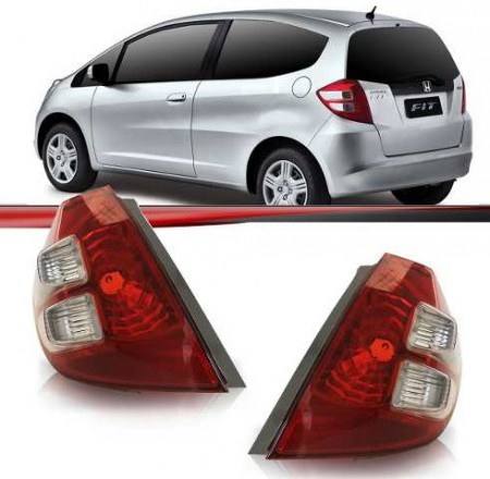 Lanterna Traseira Honda New Fit 2009 2010 2011 2012 Bicolor